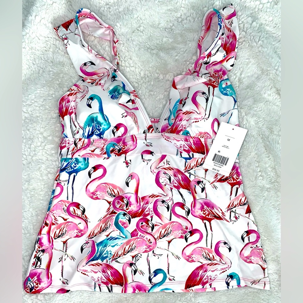 New With Tags Crown and Ivy Tankini Top